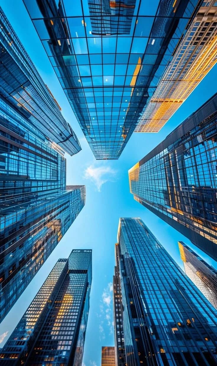 Modern commercial real estate architecture